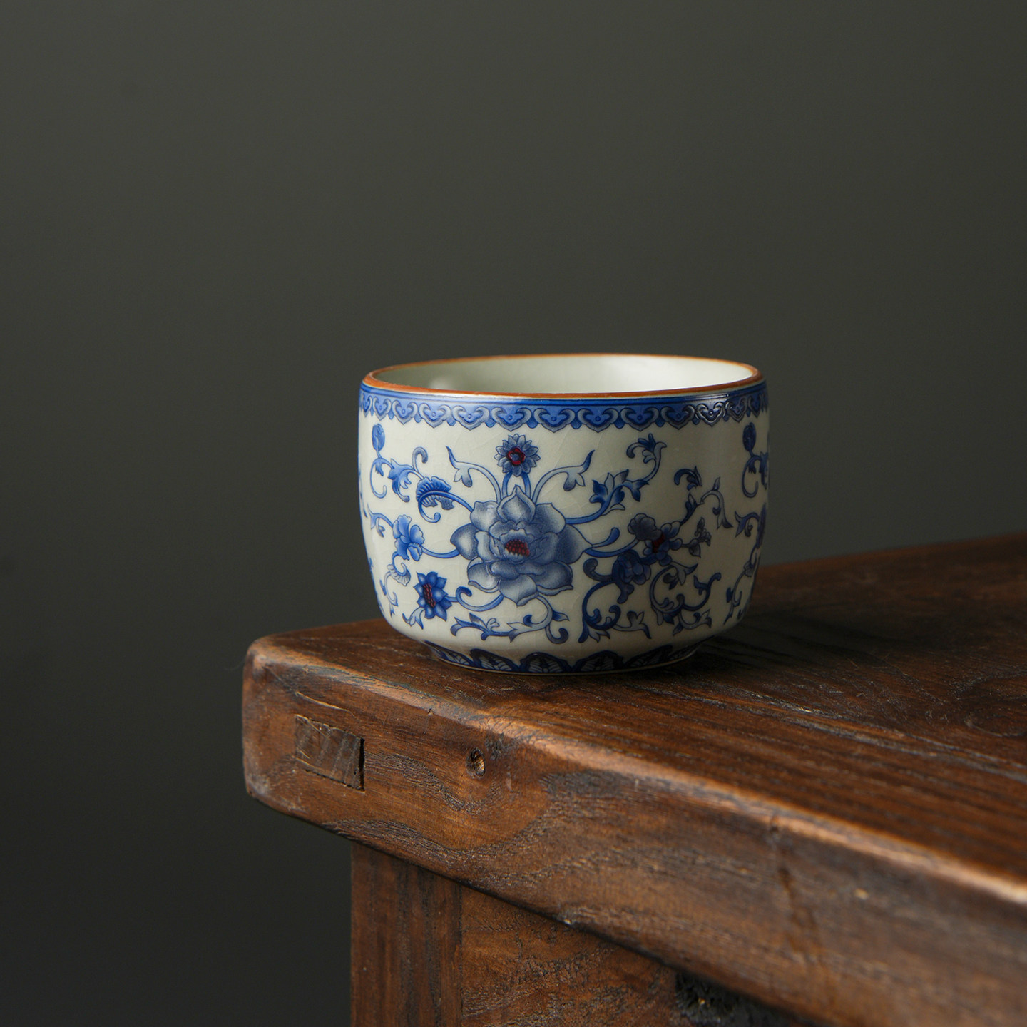 青花缠枝莲陶瓷茶杯-青花缠枝莲陶瓷茶杯促销价格、青花缠枝莲陶瓷茶杯