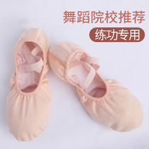 Dance shoes Childrens female soft-soled practice shoes Girls professional ballet shoes Cat claw shoes Dance shoes Grading performance shoes