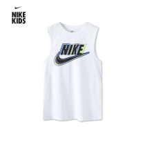 Nike Nike Childrens Clothing Men And Women Pure Cotton Sleeveless T-shirt Summer New Childrens Knitted Pure Cotton Vest