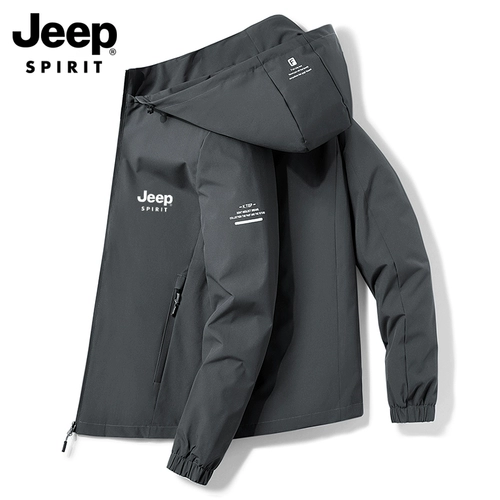 Jeep, осенняя тонкая трендовая куртка, жакет для отдыха, коллекция 2023, оверсайз