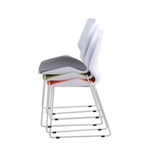 Simple staff chair reception chair negotiation chair training Chair office chair conference chair plastic chair backrest reinforced leg thickened