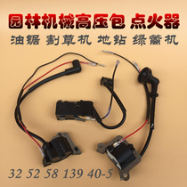 Two-punch four-punch lawn mower ground drill chain saw high-voltage bag logging saw ignition coil garden mechanical igniter hot sale