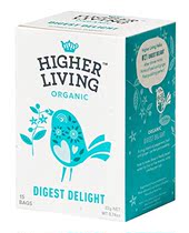 Higher Living Organic Digest Delight Tea 15 tea B