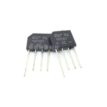 Original brand new KBP307 3A 700V DIP-4 four-leg straight-inserted flat bridge rectifier bridge pile