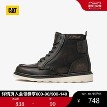 CAT Carter Evergreen retro boots mens leather boots locomotive series Martin boots