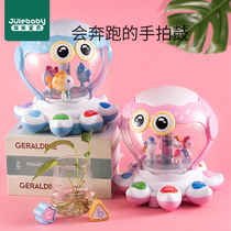 Baby toy hand clap drum children pat one year old baby 9 months Music octopus 1 early education puzzle 7 rechargeable 0