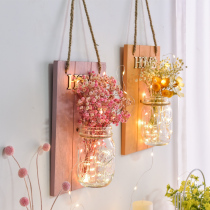 Wall wall decoration pendant Wall Flower living room ins creative hanging decoration bedroom room interior decoration accessories