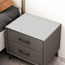 Nordic bedside table mat waterproof leather table mat modern simple cover cloth bedroom desktop mat light luxury tablecloth fabric