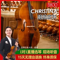 B800 Solid wood European material handmade adult professional performance grade double bass double cello Big bass