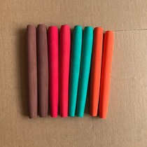 Color handle Sponge empty bamboo stick stick handle fitness supplies accessories