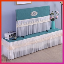 Advanced TV cover cover lace fabric 55-inch TV dustproof cloth TV cabinet cover cloth rectangular cover towel