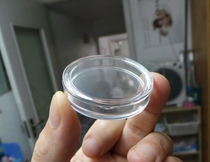 Inner diameter 38 6mm acrylic round box UK 2 oz Silver coin special plastic round case high 5 4 mm
