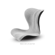 Flax breathable Japanese petal cushion beautiful hip waist protection office sedentary female butt memory cotton back integrated