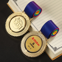 2021 metal small Listing custom custom champion badminton basketball sports competition medals childrens trophy commemoration