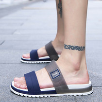 Mens sandals 2022 new fashion outside wearing Korean version trendy personality I drag non-slip outdoor beach sandals