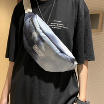 Graffiti Chest Bag male and female Han version Diagonal Satchel Student Sports Casual Purse Street Trend Satchel satchel Shoulder Bag Tide card