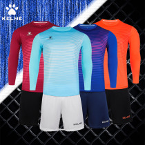 KELME Kalme Fall Winter Long Sleeve Shorts Team Winter Wear Custom Sports Wear Men's Football Suit Set