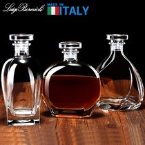  Luigi imported crystal glass foreign wine bottle Whisky bottle empty bottle sealed red wine white wine bottle