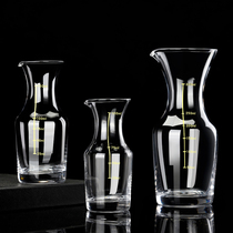 European-style crystal glass liquor wine dispenser decanter Household wine glass Creative eagle mouth pot mouth foreign wine set wine box