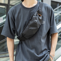 The multi-sports breast package male Japanese shoulder bag fashion brand shoulder bag lightweight wild backpack bag