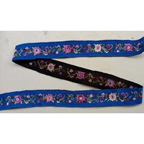 Guizhou Miao Lace Embroidery Folk Miao Flower Exquisite Accessories Machine Embroidery Embroidery