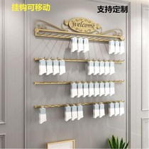 Wall display stand Mobile phone accessories trinkets Socks hanging rack Wall-mounted display rack Earrings Scarf hook
