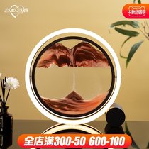 Quicksand painting decompression hourglass ornaments creative office living room bedroom art decorations housewarming new home gifts