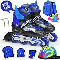 3-4-5-6-8-9-10-12 years old mens and womens skates childrens full set children roller skates glitter
