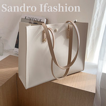 France Sandro Ifashion bag women 2021 New Fashion large capacity Joker shoulder tote