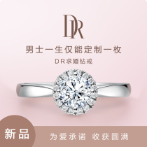 DR TRUE LOVE The date of LIFE Proposal diamond ring Diamond ring Wedding ring custom official flagship store