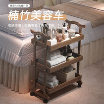 Beauty cart beauty salon stroller rack medical nail art storage car instrument rack hairdressing tool cart