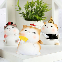 Palace ornaments cat office desktop couple desk cute trinkets start school birthday gift children female male