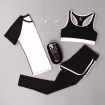 2021 summer thin sportswear womens outdoor professional training running suit fashion loose quick-drying yoga suit