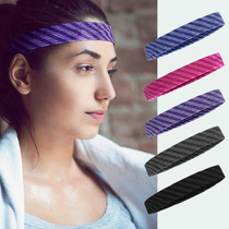 Sports headband high-elastic breathable sweat-absorbing Belt Fitness yoga basketball running riding headscarf hair band