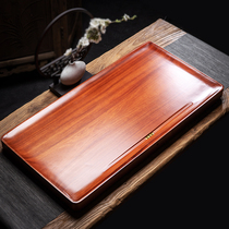 Whole Rosewood Wood tea tray household electric wood style kung fu tea Sea simple extra large mahogany tea tray