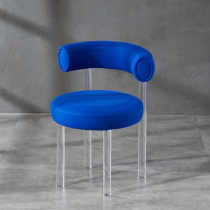 Acrylic Designer Dining Chair Modern Tennis Red Hotel Living-room Chair Casual Talks Chair Home Personality Solo