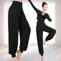 Body dance pants Female Summerdale bloomers loose classical dance National modern dance wide leg dance practice suit