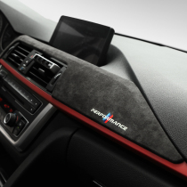 Alcantara BMW 3 Series 4 Series 3GT modified central control instrument desk panel decoration protection sticker fur interior