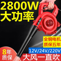 Industrial high-power electric hair dryer digger soot blower car 12V 24v dust blower car vacuum cleaner