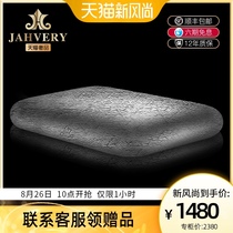  JAHVERY memory foam pillow Big black suspension pillow Cervical spine repair pillow Single neck pillow to help sleep special pillow