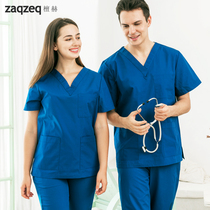 ZaqZeq Tan Hyuk surgical gown female long and short sleeve surgical gown operating room doctor clothing nurse washing hand uniform