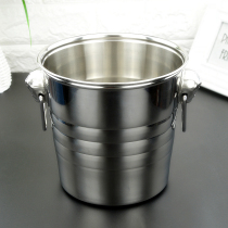 Tiger head stainless steel ice bucket KTV champagne bucket red wine bucket ice barrel beer barrel beer barrel