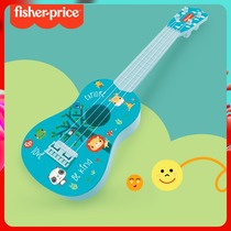 Fisher ukulele beginner childrens guitar toys can play piano Boys and Girls musical instruments baby birthday gift