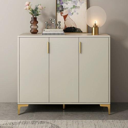 Кремовая туфли для ветра шкаф домашних зажидок Совета Контрганированная интеграция современная простая роскошная шкаф шкаф