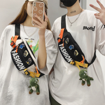 Chest Bag Men Ins Tide Card Sports Students Single Shoulder Bag Bangs for boys Purse Fashion Small Bags Women Skew Satchel