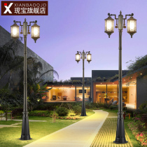 Street Lamp New Chinese Style Outdoor Waterproof Home Yard 220v Garden Villa Cell High Pole 3 m Outdoor Courtyard Lamp
