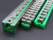  Customized chain guide rail 5 points 10A transmission and conveying food assembly line plate track polymer wear-resistant guide strip