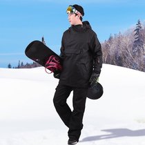 Aixhw ski suit set winter 20 new waterproof and windproof padded veneer double board ski clothes pants warm snow clothes