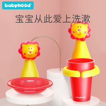 Century Baby Cartoon Children Toothbrushing Cup Toothbrushes Toiletries Cup Baby Teeth Holder toothbrush holder Multi-functional cup shelf