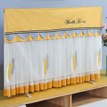 Wenlian TV dust cover new 55 inch LCD TV set 65 inch 75 inch wall-mounted universal cover cloth cover towel